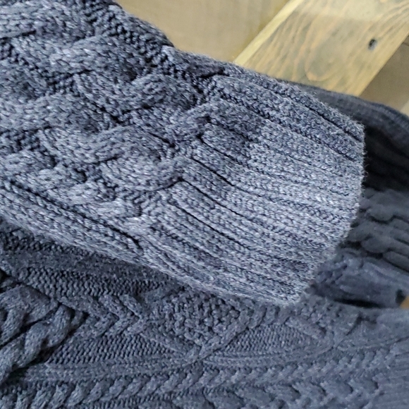 CASLON DARK GRAY LARGE KNIT SWEATER SIZE MEDIUM - Picture 6 of 9